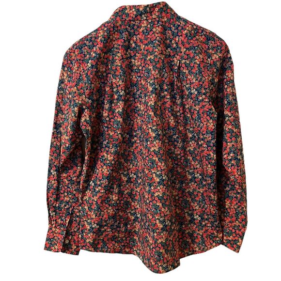 Avoca Collection Vintage Irish County of Wicklow Floral Button-Down Top - Sz 14 - Picture 6 of 10